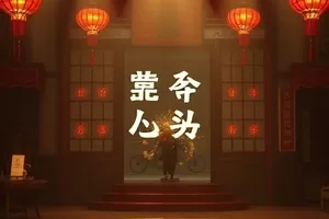第七号档案馆剧照，昏暗库房里排列整齐的金属档案柜